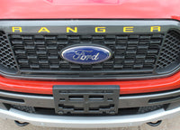 Ford Ranger GRILL LETTERS Decals Name Text Vinyl Graphics Kit fits 2019 2020 2021 2022 2023
