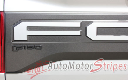 Ford Raptor Tailgate Decals VELOCITOR TAIL GATE Rear Letter Text Decals Vinyl Graphics Kit 2018 2019 2020