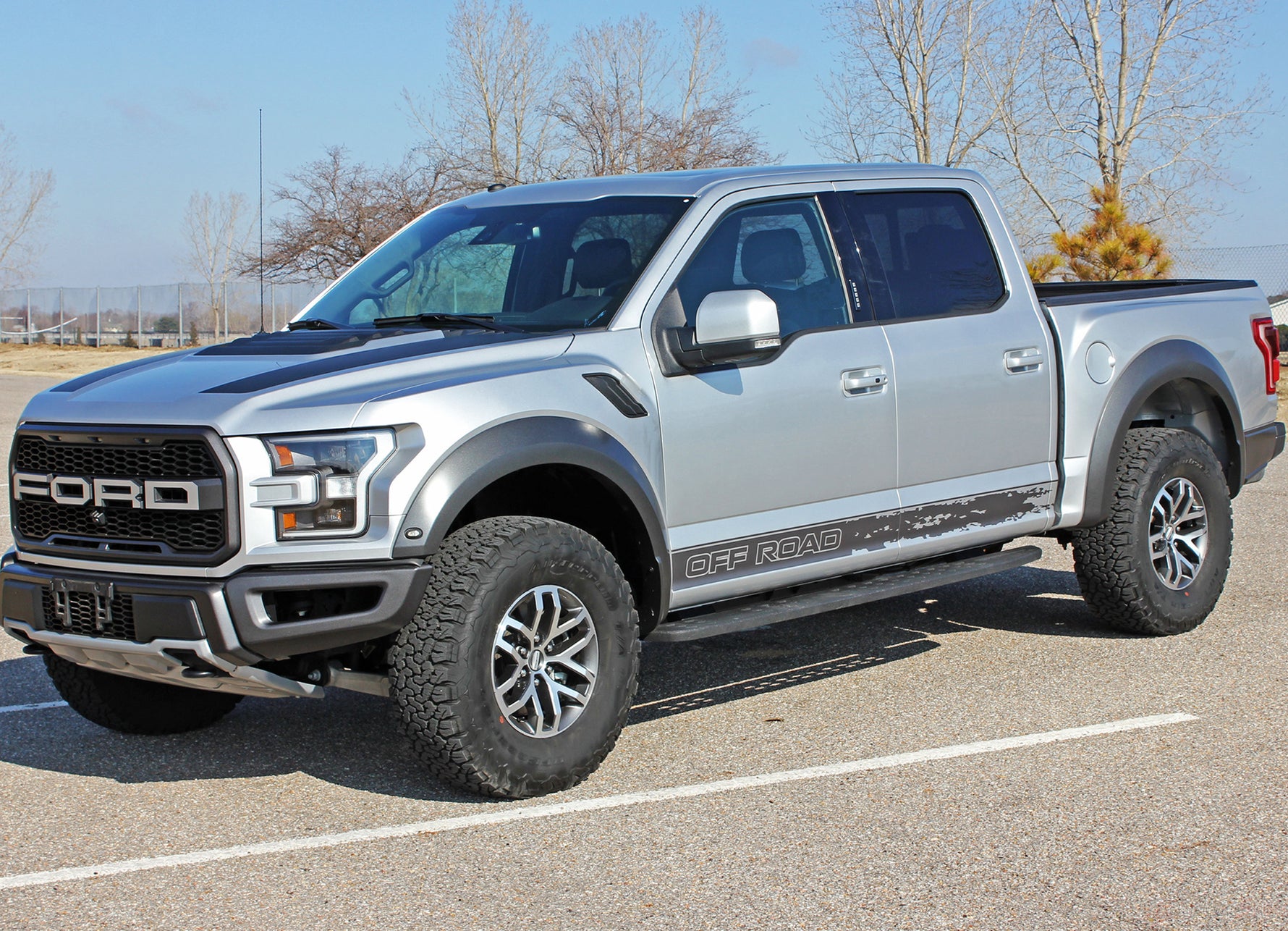 2018-2026 F-150 Raptor Hood Stripes, 3M Decals & Vinyl Graphics Kits ...