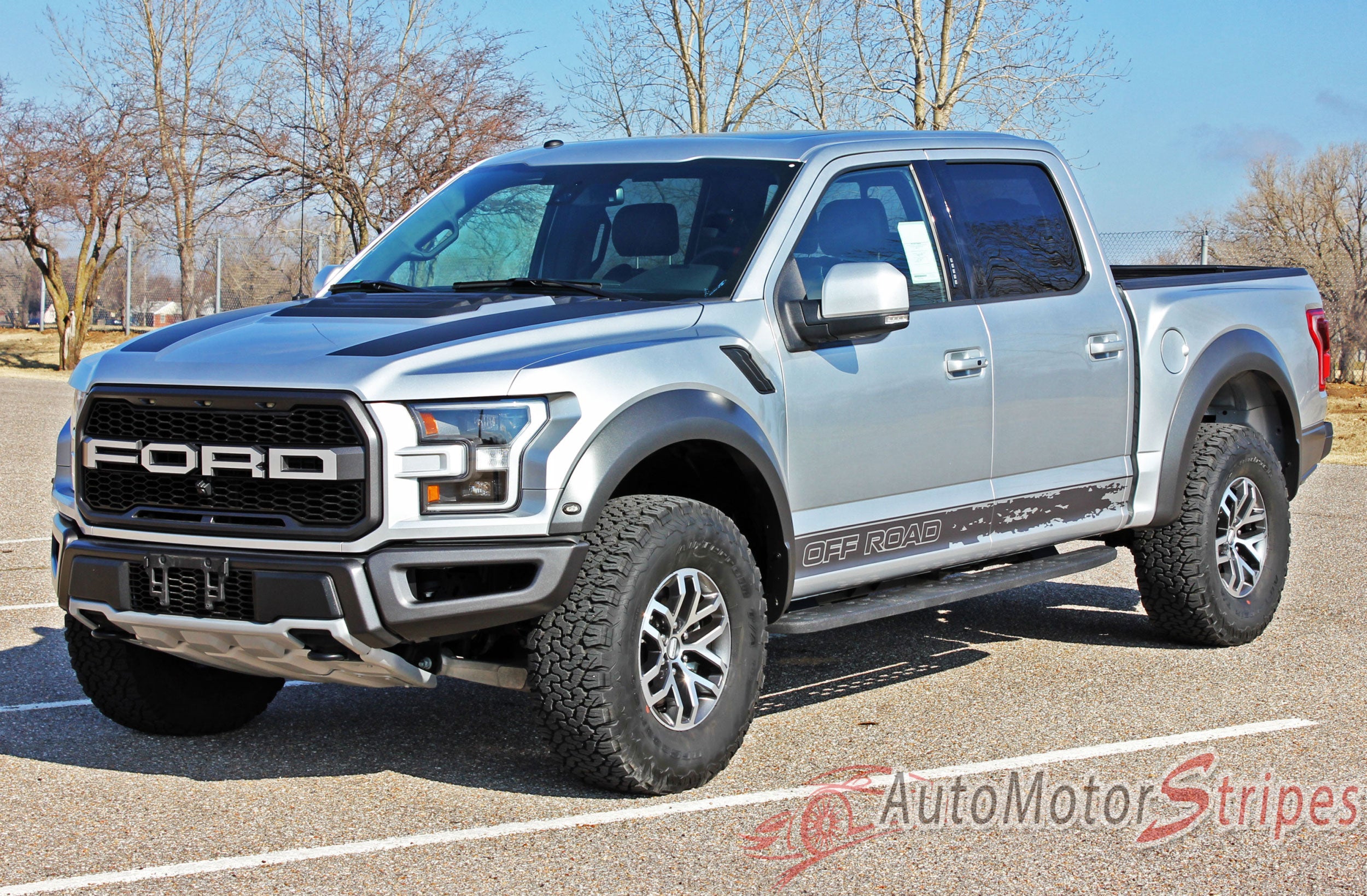 2019 Raptor Graphis 2018-2020 Ford Raptor Rocker Stripes Door Decals VELOCITOR ROCKERS ...