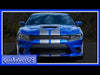 2015-2023 Dodge Charger N-Charge Rally Widebody S-Pack R/T Scat Pack SRT 392 Hellcat Factory Quality Mopar Style Vinyl Racing Stripes 3M Graphic Kit