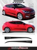 2011-2017 Hyundai Veloster Strike Lower Rocker Panel Accent 3M  Vinyl Graphics Striping Decals