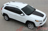 2014-2023 Jeep Cherokee T-Hawk Factory OEM Style Center Hood Blackout Vinyl Decal Graphic Stripes