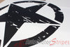 2020 2021 2022 2023 2024 Jeep Gladiator Legend Hood Star Decal OEM Factory Style Hood Blackout Vinyl Graphic Stripes