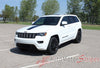 2011-2019 2020 2021 Jeep Grand Cherokee Hood Decal Pathway Center Blackout Vinyl Graphic Stripes