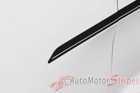 Detailed view of 2011-2021 Jeep Grand Cherokee Side Door Decal Pathway Pin Stripe Vinyl Graphic Stripes