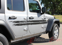 2018-2026 Jeep Wrangler JL Havoc Side Door Decals Vinyl Graphic Body Stripes Kit