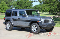 2018-2026 Jeep Wrangler JL Havoc Side Door Decals Vinyl Graphic Body Stripes Kit