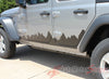 2018 2019 2020 2021 2022 2023 Jeep Wrangler JL Scape Side Door Decals Vinyl Graphic Stripes Kit
