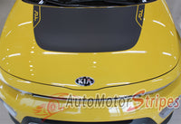 Kia Soul Hood Decals and Rear Body Vinyl Graphic Stripes Kit