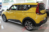 Detailed view of 2021-2025 2025 Kia Soul Door Decals Oversoul Side Body Vinyl Graphics Accent Stripes Kit