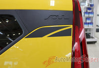 Detailed view of 2021-2025 2025 Kia Soul Door Decals Oversoul Side Body Vinyl Graphics Accent Stripes Kit