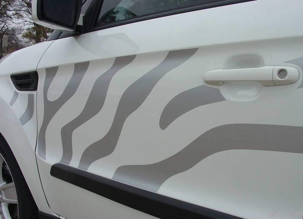 2010-2013 Kia Soul Soul Cat Hood Rear Jungle Animal Factory Style Side Rear Vinyl Graphics