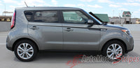 2014 - 2016 Kia Soul Ensoul Upper Body Accent Side Vinyl Graphics Decals 3M Stripes
