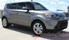 2014 - 2016 Kia Soul Ensoul Upper Body Accent Side Vinyl Graphics Decals 3M Stripes