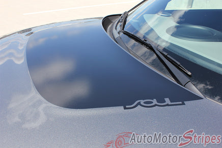 2014 - 2016 Kia Soul Patch Factory Style Hood and Rear Side Accent Vinyl Graphics 3M Striping Decals