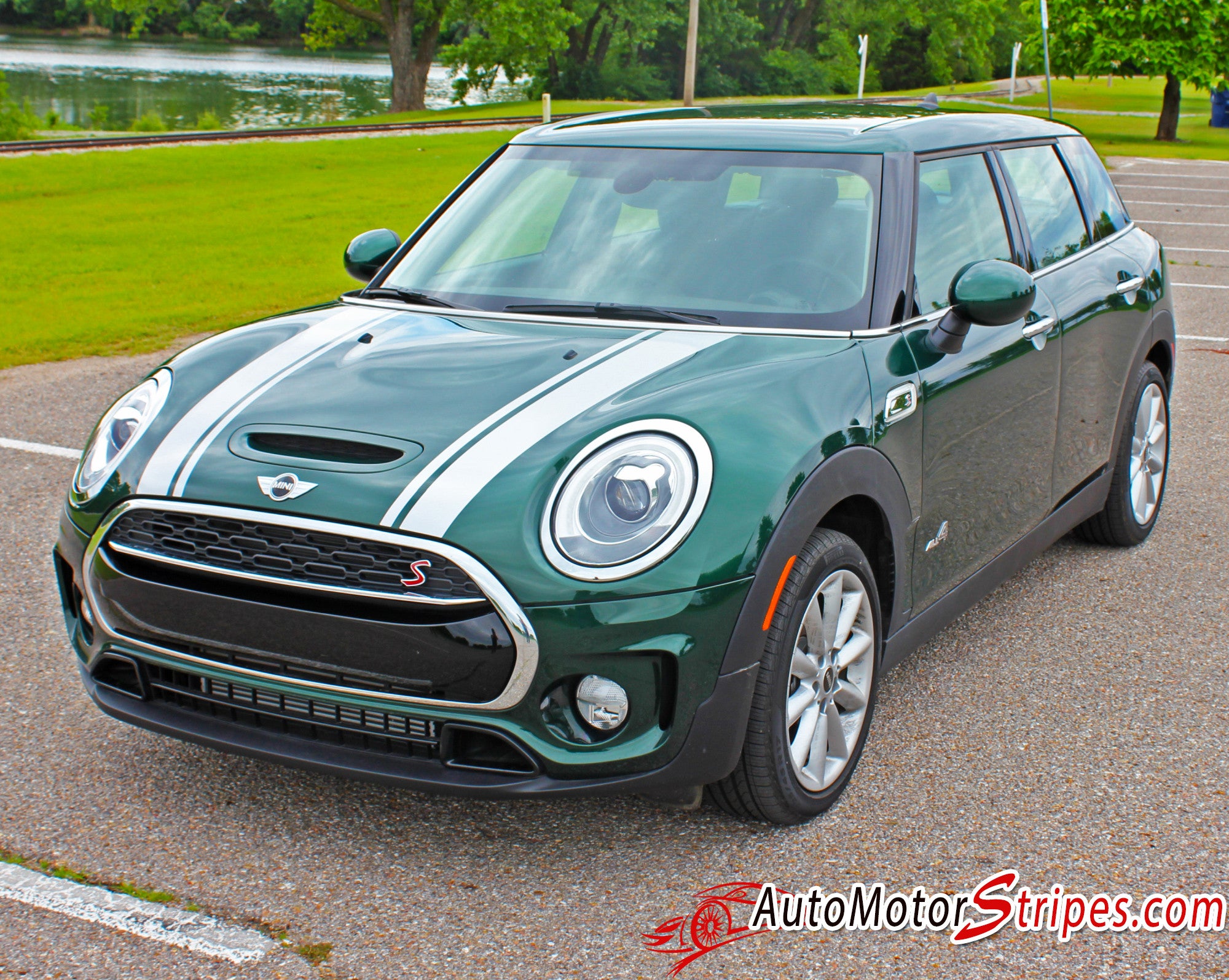 Mini Cooper Clubman F54 JCW 2015-2018 checkered side stripe graphics d – My  Cars Look - Professional Vinyl Graphics and Stripes