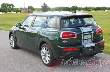 2016 2017 2018 Mini Cooper Clubman S-Type Rally Hood Racing Stripes Vinyl Graphics 3M Decal Striping