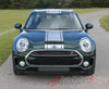 2016 2017 2018 2019 Mini Cooper Clubman S-Type Rally Hood Racing Stripes Vinyl Graphics 3M Decal Striping
