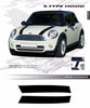 2009-2017 Mini Cooper S-Type Hood Racing Stripes Vinyl Graphics 3M Decal Striping