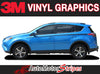 2016 2017 2018 2019 Toyota RAV4 Side Door Body Decals Accent Stripes 3M Vinyl Graphics Kit