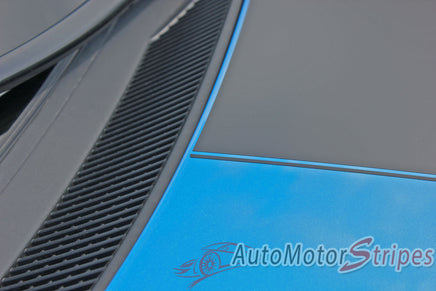 2016 2017 2018 2019 Toyota RAV4 Hood Blackout Center Decal 3M Vinyl Graphics Stripe Kit