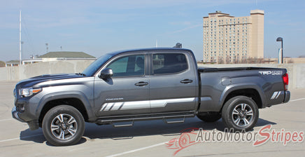 Toyota Tacoma Core Lower Door Rocker Panel Accent Trim Decal 3M Vinyl Graphics Stripe Kit - Profile Driver Side View