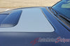 Detailed view of 2015-2023 Toyota Tacoma Sport Hood TRD Sport Pro Accent Trim Decal 3M Vinyl Graphics Stripe Kit - Hood Close View