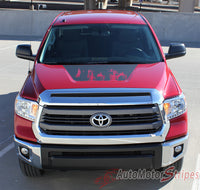 2014-2017 Toyota Tundra Shredder Hood and Truck Bed Decal 3M Vinyl Graphics Striping 3M Kit