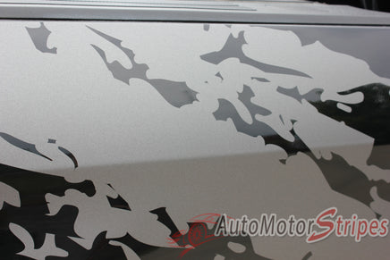 Toyota Tundra Vinyl Graphics FRENZY Side Body Decals and Stripes Striping Graphics Kit