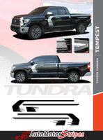 Toyota Tundra Stripes TEMPEST Side Door Upper Body Accent Stripe Striping Graphics Kit