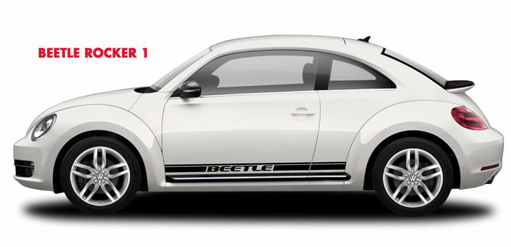 1998-2019 Volkswagen Beetle Rocker One Lower Rocker Panel Stripes 3M Vinyl Graphics