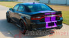 Detailed view of 2015-2023 Dodge Charger Widebody N-Charge Rally S-Pack R/T Scat Pack SRT 392 Hellcat Factory Quality Mopar Style Vinyl Racing Stripes 3M Graphic Kit